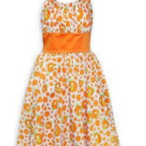 Disney parks, orange bird dress, retired